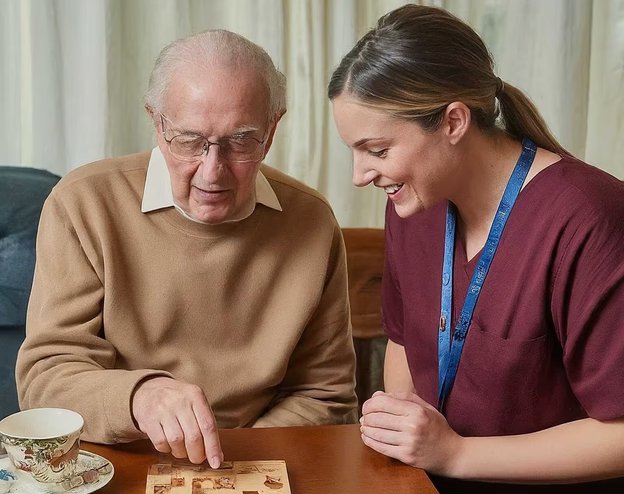 HTR Care and Recruitment Live in, Uxbridge, carer and client